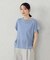 【洗濯機で洗える】ニットＴシャツ