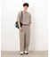 ウールライク リラックスワイドパンツ
