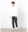 シルキーポンチ 長袖Ｔシャツ