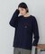 スラブ天竺ポケットロングＴシャツ