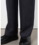 デニムライクストレッチ ワイドシェフパンツ