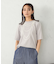 パールネックレスプリント　トロンプルイユＴシャツ