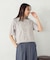パールネックレスプリント　トロンプルイユＴシャツ