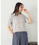 パールネックレスプリント　トロンプルイユＴシャツ