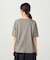 パールネックレスプリント　トロンプルイユＴシャツ