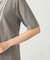 パールネックレスプリント　トロンプルイユＴシャツ