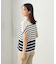 【ウォッシャブル】　前後２ＷＡＹ フレンチスリーブニットＴシャツ