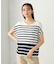 【ウォッシャブル】　前後２ＷＡＹ フレンチスリーブニットＴシャツ