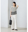 【ウォッシャブル】　前後２ＷＡＹ フレンチスリーブニットＴシャツ