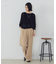 【美しいベーシックパンツ】ワイドシルエット チノパンツ