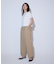 【美しいベーシックパンツ】ワイドシルエット チノパンツ