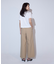 【美しいベーシックパンツ】ワイドシルエット チノパンツ