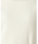 【アンサンブル対応】クロップド丈 リブＴシャツ
