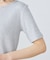 【アンサンブル対応】クロップド丈 リブＴシャツ