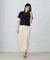 ボックスシルエット クロップド丈 Ｔシャツ