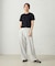ボックスシルエット クロップド丈 Ｔシャツ