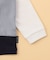 ストライプコンビデザイン 長袖Ｔシャツ(ベビーサイズ)