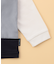 ストライプコンビデザイン 長袖Ｔシャツ(ベビーサイズ)