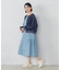 デイリーリラックス ノースリーブワンピース デニム