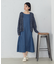 デイリーリラックス ノースリーブワンピース デニム