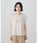 水彩タッチ 花プリントＴシャツ
