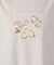 水彩タッチ 花プリントＴシャツ