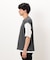 ケーブル柄 ベスト フェイクレイヤードＴシャツ