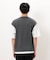 ケーブル柄 ベスト フェイクレイヤードＴシャツ