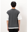 ケーブル柄 ベスト フェイクレイヤードＴシャツ