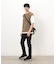 ケーブル柄 ベスト フェイクレイヤードＴシャツ