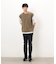 ケーブル柄 ベスト フェイクレイヤードＴシャツ