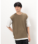 ケーブル柄 ベスト フェイクレイヤードＴシャツ