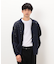 メッシュ編み ポロカーディガン