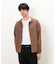 メッシュ編み ポロカーディガン