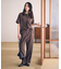 【ＵＶカット・吸汗速乾・接触冷感】　kireri　ストレッチドライツイル　ストレートパンツ