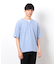 半袖 フェイクレイヤード キーネックＴシャツ