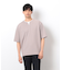 半袖 フェイクレイヤード キーネックＴシャツ