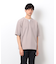半袖 フェイクレイヤード キーネックＴシャツ