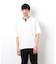 半袖 フェイクレイヤード キーネックＴシャツ