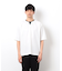 半袖 フェイクレイヤード キーネックＴシャツ