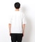 半袖 フェイクレイヤード キーネックＴシャツ