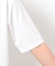 半袖 フェイクレイヤード キーネックＴシャツ