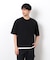 半袖 フェイクレイヤード クルーネックＴシャツ