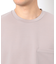 半袖 フェイクレイヤード クルーネックＴシャツ