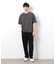 【セットアップ対応】リネンライク ポリエステル 布帛Ｔシャツ