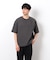 【セットアップ対応】リネンライク ポリエステル 布帛Ｔシャツ