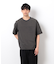 【セットアップ対応】リネンライク ポリエステル 布帛Ｔシャツ