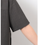 【セットアップ対応】リネンライク ポリエステル 布帛Ｔシャツ