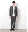 【セットアップ対応】リネンライク ポリエステル テーパードパンツ