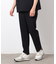 【セットアップ対応】リネンライク ポリエステル テーパードパンツ